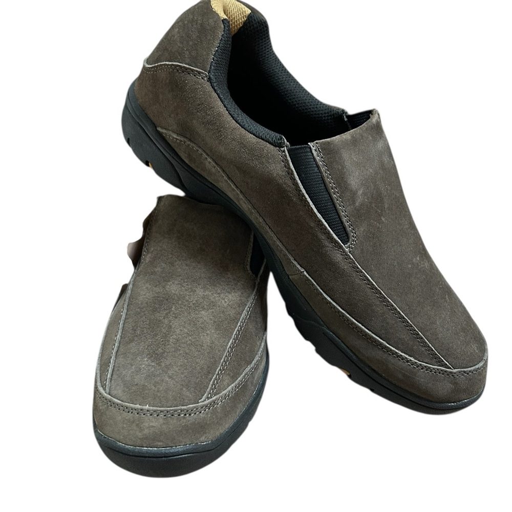Nevados Men’s Butte Hiking Laceless Suede Water Resistant Shoes 🆕